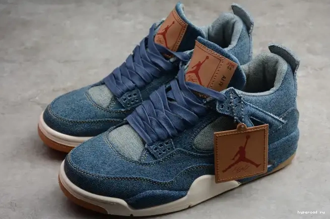 Denim Nike Levi's x Jordan 4 AO2571-401 Air 0507